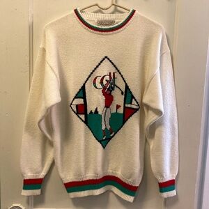 Vintage Quantum Golf Sweater